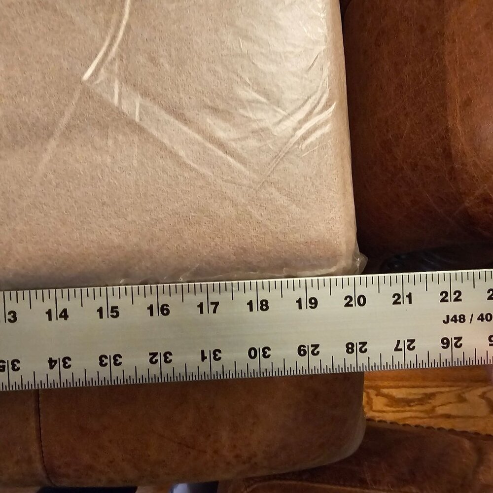Vintage Consul 100% Wool Blanket, 80x90 Size, Beige, Original Packaging - Picture 12 of 14